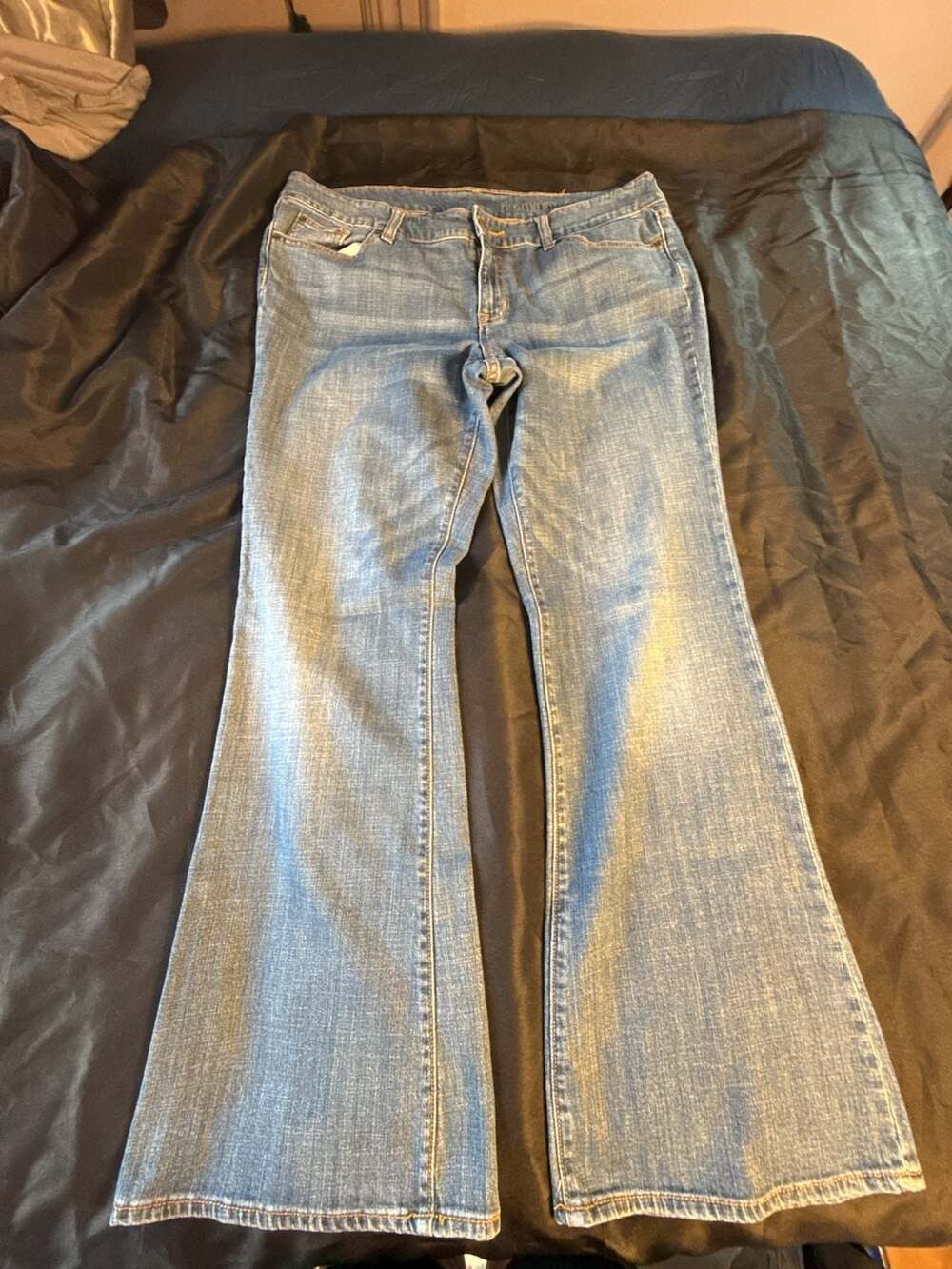 Gap Premium Flare Blue Denim Jeans Size 16/33R